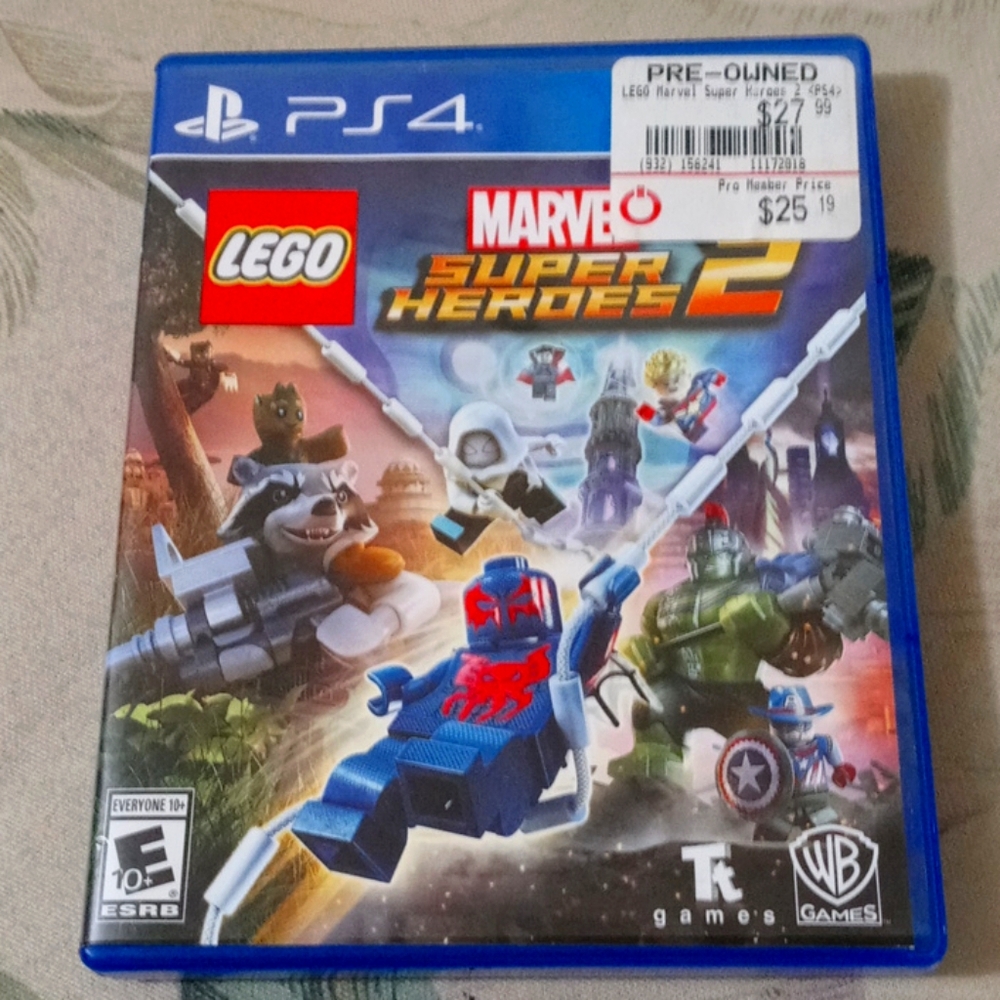 Ps4 lego marvel superheros 2 game
